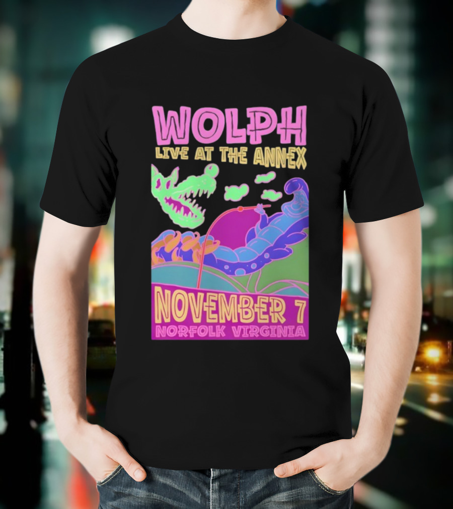 WOLPH Live At The Annex Norfolk Virginia November 7 T-Shirt