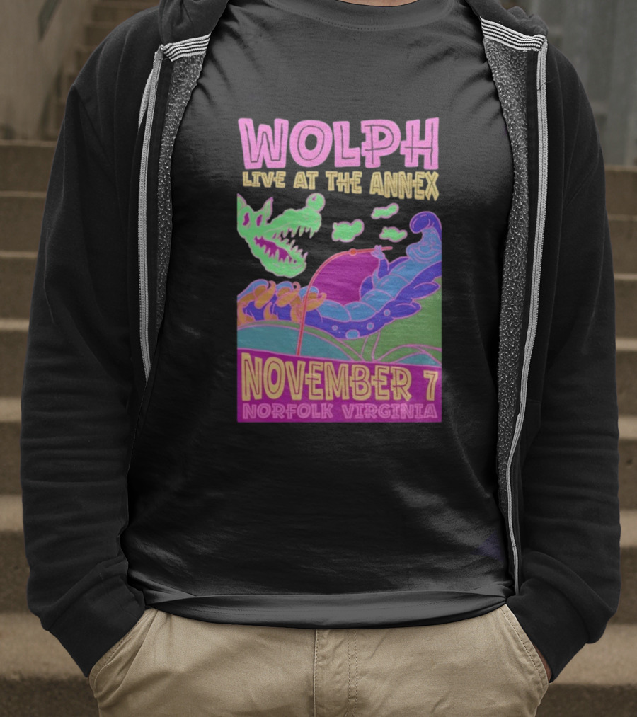 WOLPH Live At The Annex Norfolk Virginia November 7 T-Shirt
