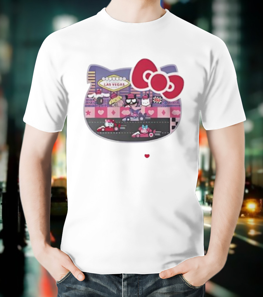 Hello Kitty Racing F1 Academy Las Vegas T-Shirt