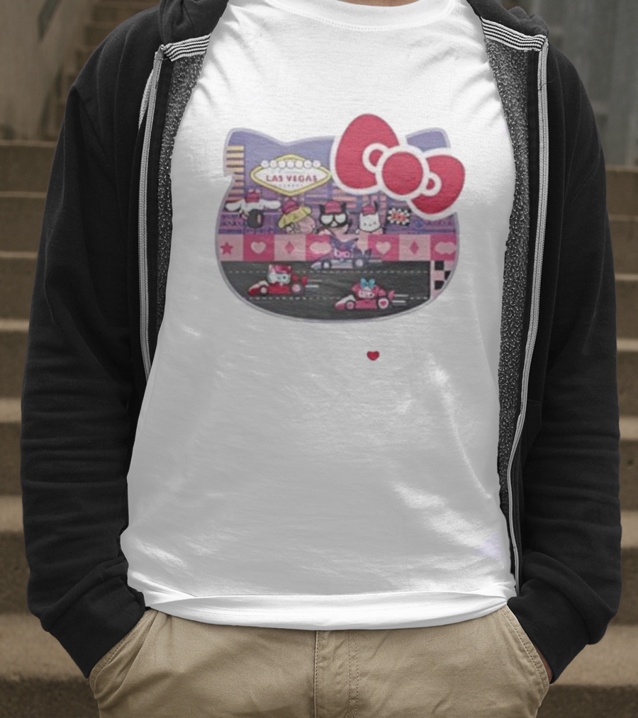 Hello Kitty Racing F1 Academy Las Vegas T-Shirt