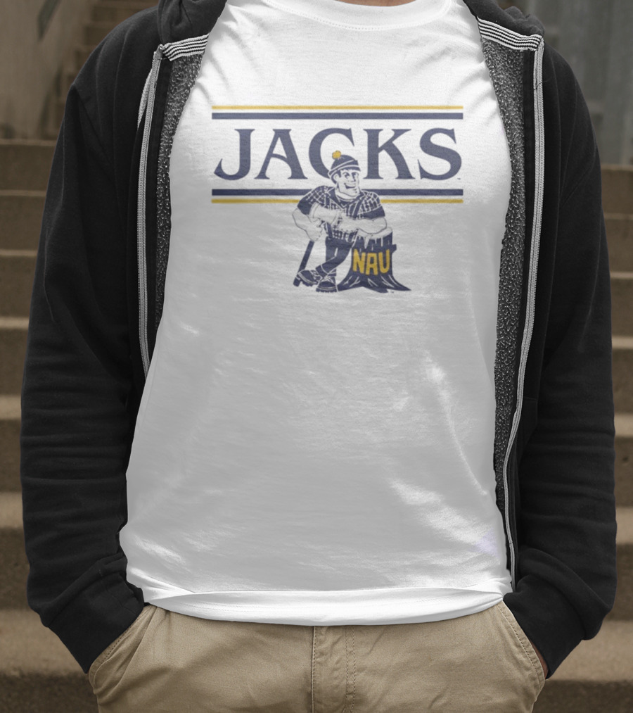 Northern Arizona Lumberjacks NAU Retro Jacks Timber Design T-Shirt