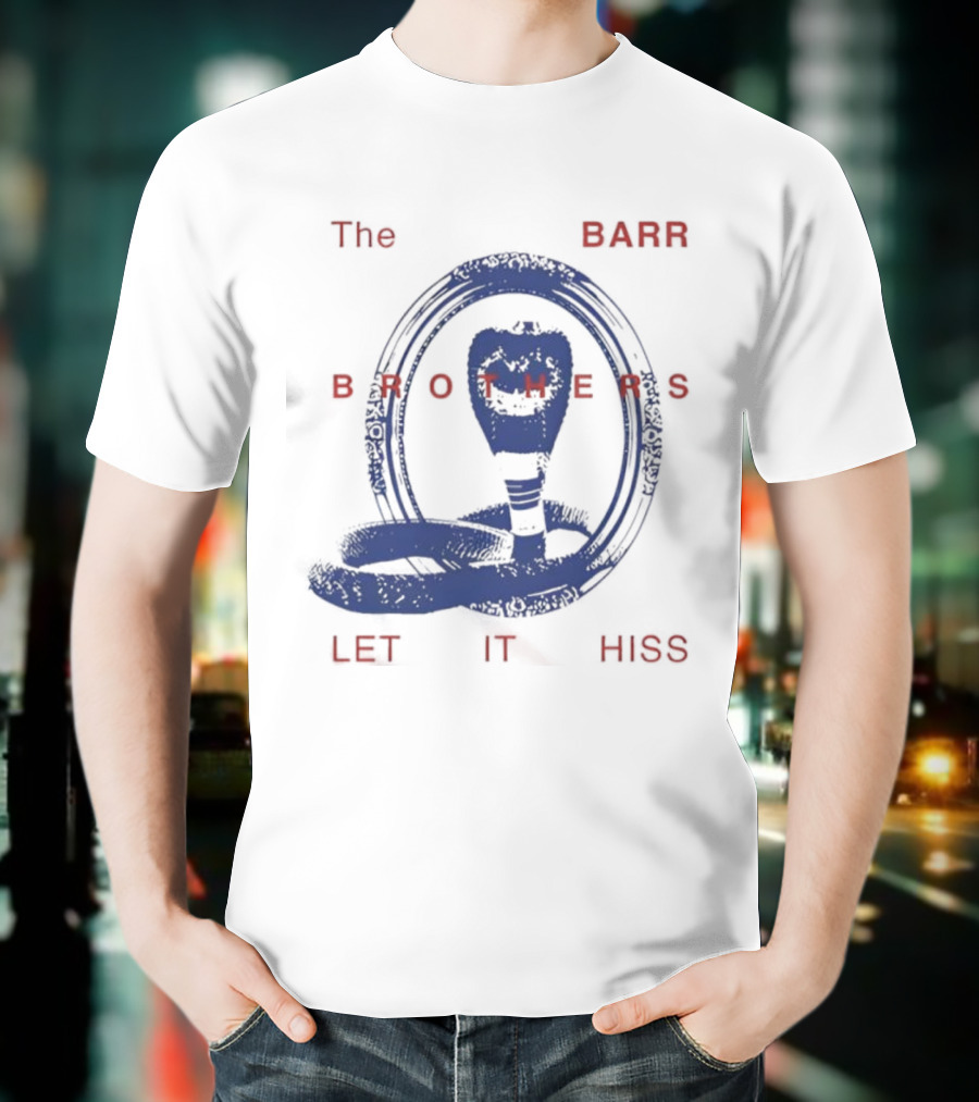 The Barr Brothers Let It Hiss 2025-2026 Tour Snake Design T-Shirt