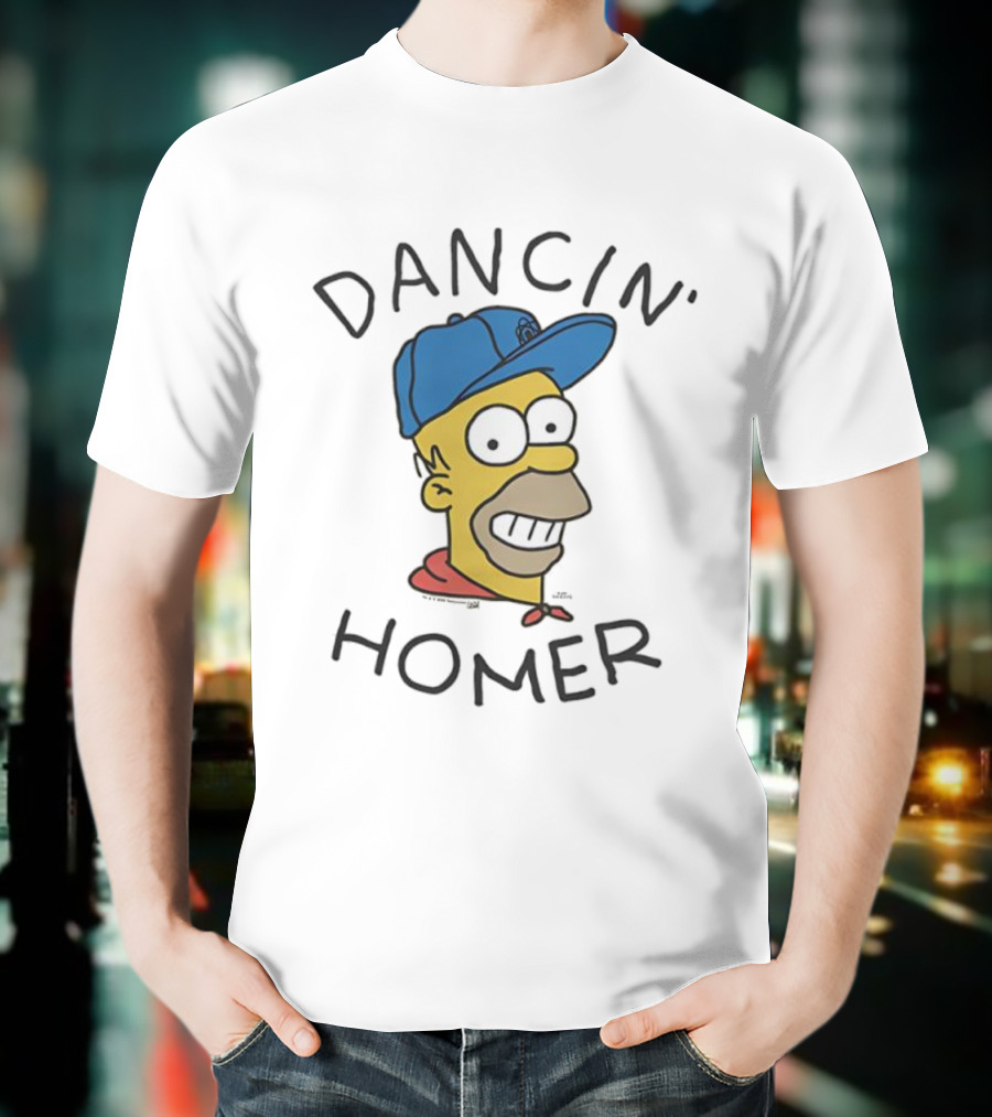 Dancin’ Homer From The Simpson Series Baseball Cap T-Shirt