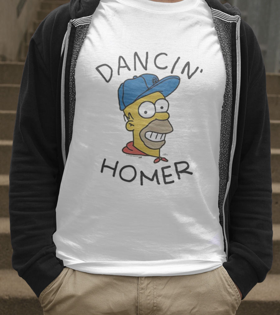 Dancin’ Homer From The Simpson Series Baseball Cap T-Shirt