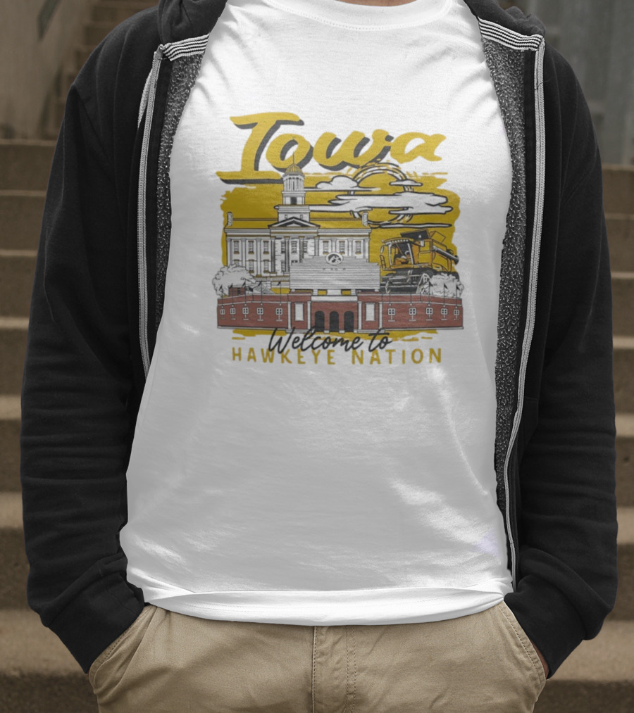 Iowa Welcome To Hawkeye Nation T-Shirt