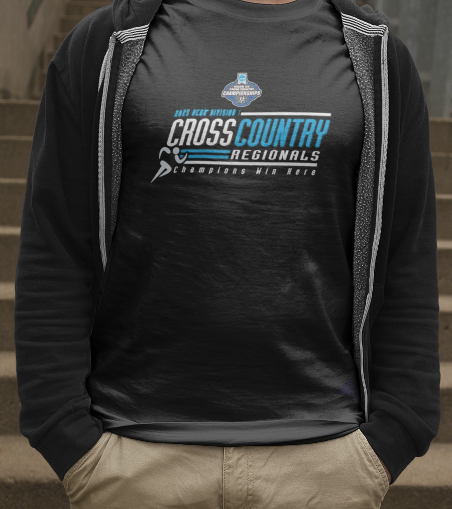 2025 NCAA Division I Cross Country Regionals Champions Win Here T-Shirt