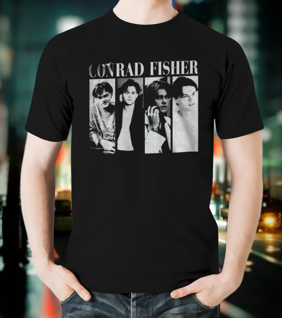 Conrad Fisher Vintage Style 90s Aesthetic T-Shirt