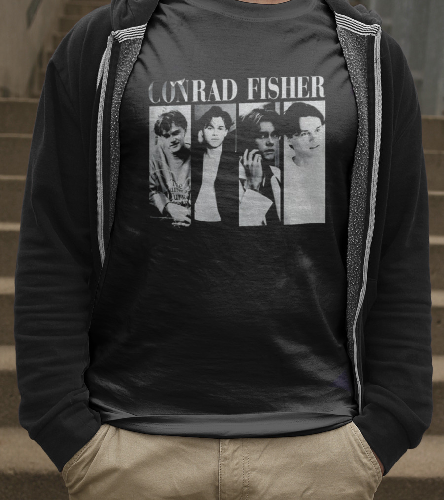 Conrad Fisher Vintage Style 90s Aesthetic T-Shirt