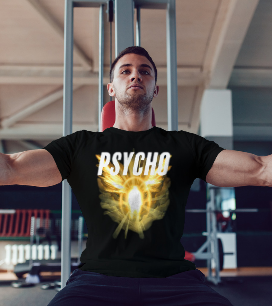 Psycho Sacred Light Angel Aesthetic T-Shirt