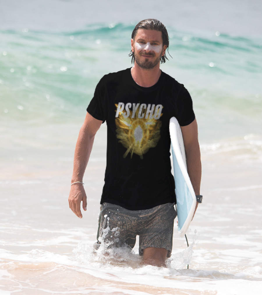 Psycho Sacred Light Angel Aesthetic T-Shirt