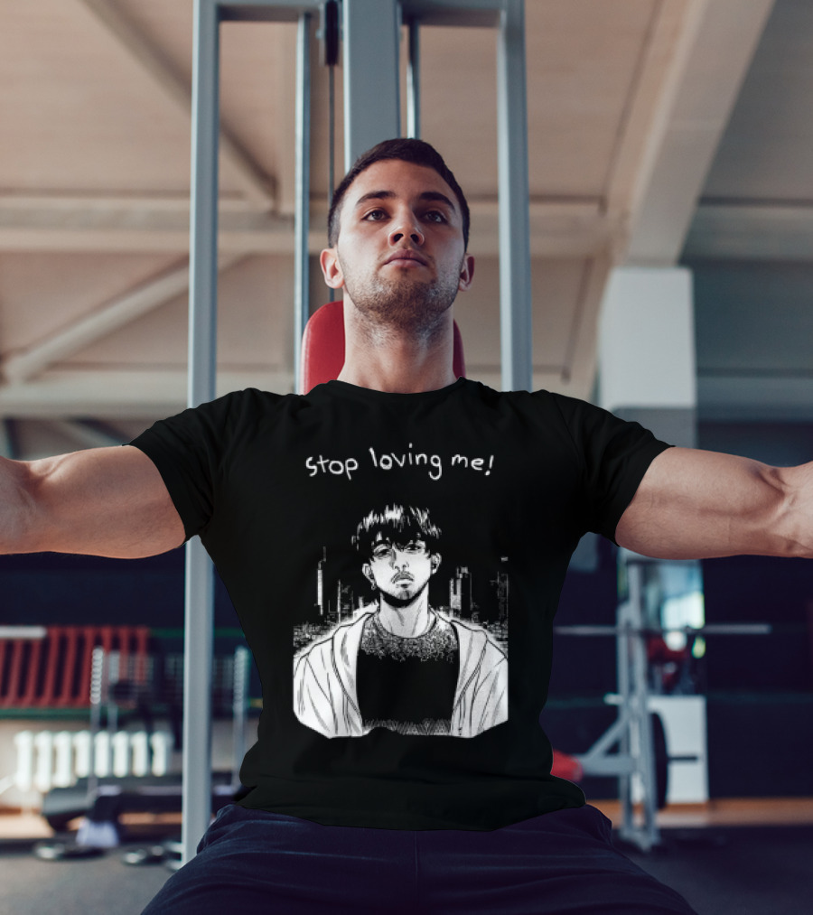 Stop Loving Me Manga Character Urban Scene T-Shirt