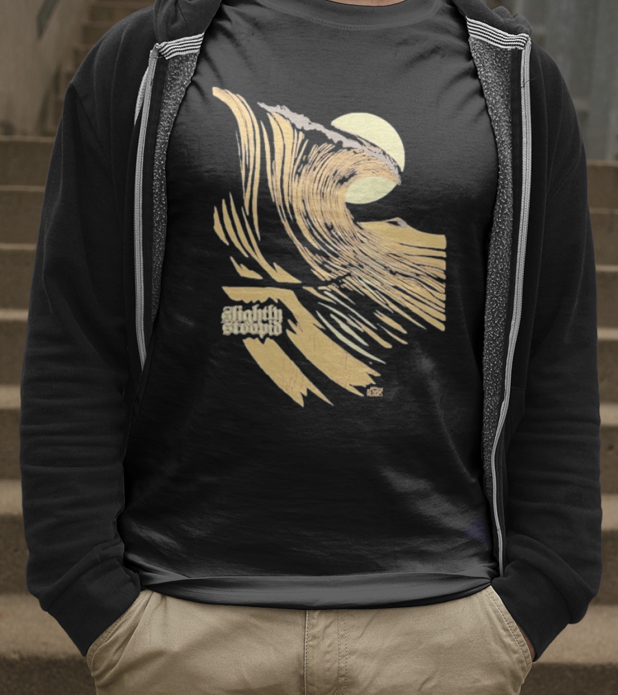 Slightly Stoopid Coffee Surf Co Alders Wave Art Vintage Sun T-Shirt