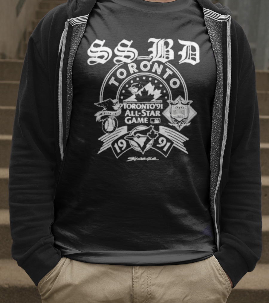 SSBD Toronto Blue Jays 1991 MLB All Star Game T-Shirt