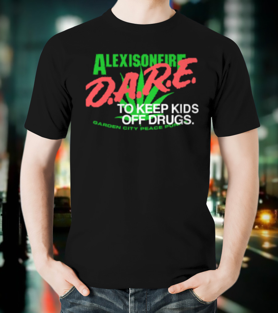 Alexisonfire DARE To Keep Kids Off Drugs Camden City Beach Patrol T-Shirt