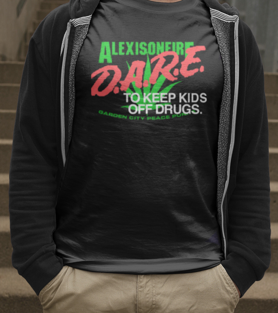 Alexisonfire DARE To Keep Kids Off Drugs Camden City Beach Patrol T-Shirt