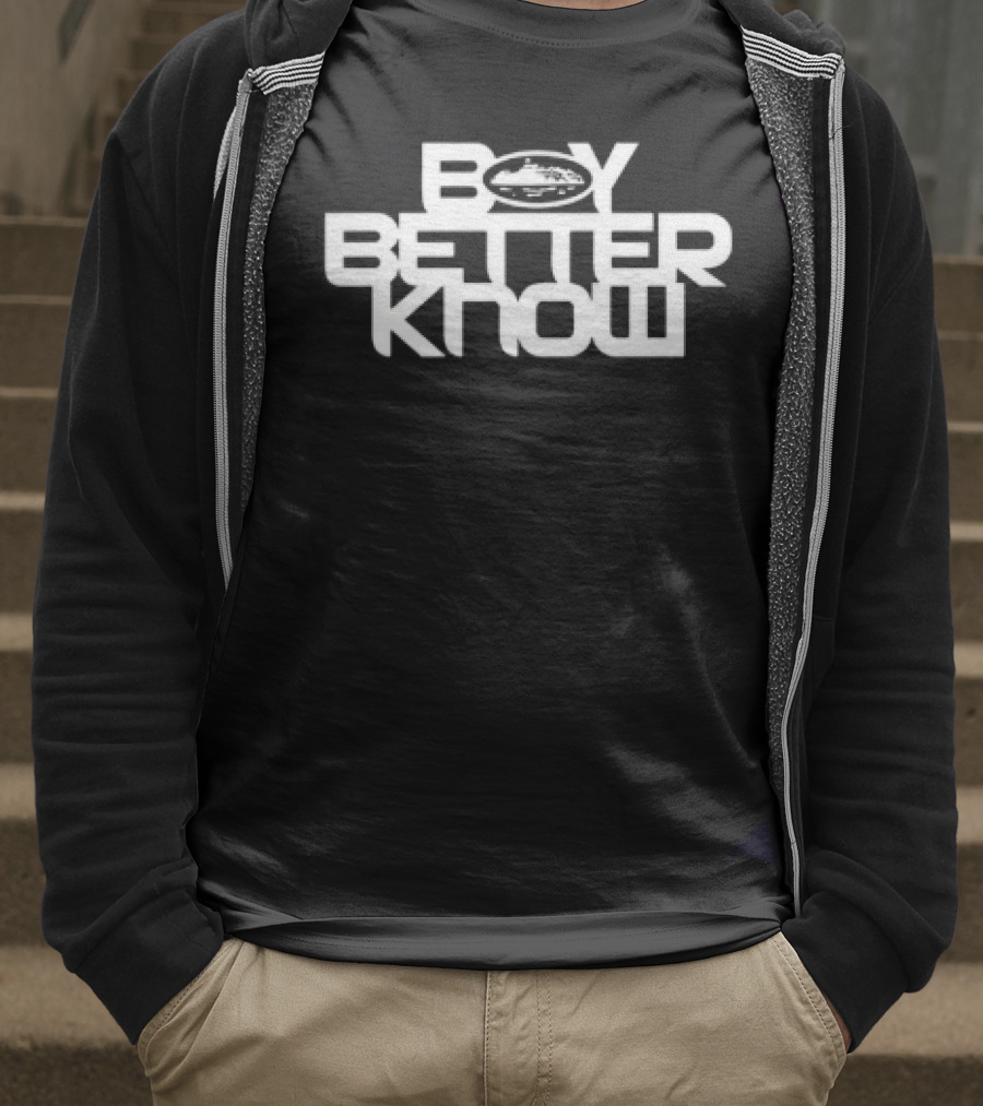 Boy Better Know Alcatraz BBK Classic Bold Text Design T-Shirt