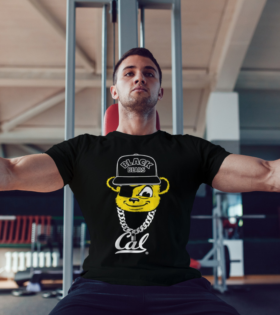 Black Bear Berkeley Cal Baseball T-Shirt