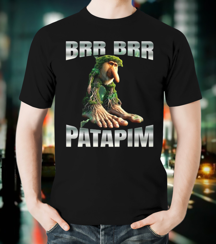 Brr Brr Patapim Tree Creature Fantasy Greenery T-Shirt