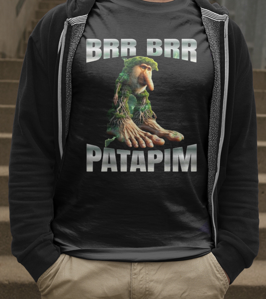 Brr Brr Patapim Tree Creature Fantasy Greenery T-Shirt
