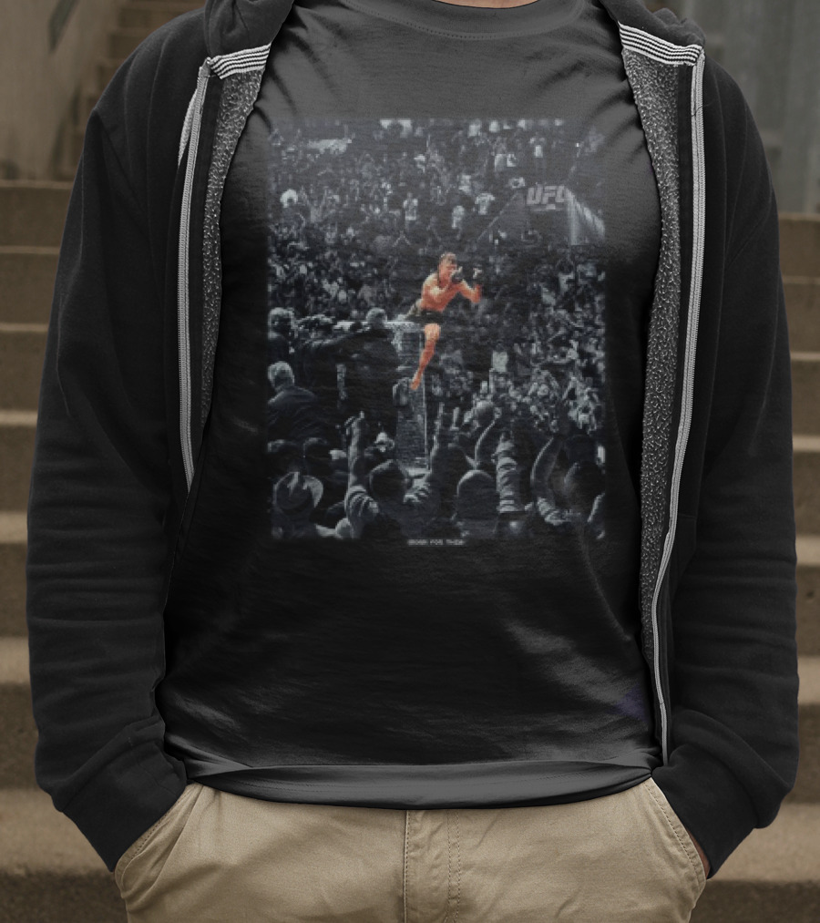 Diego Lopes UFC Jumping Crowd Celebration Wrong Tree T-Shirt