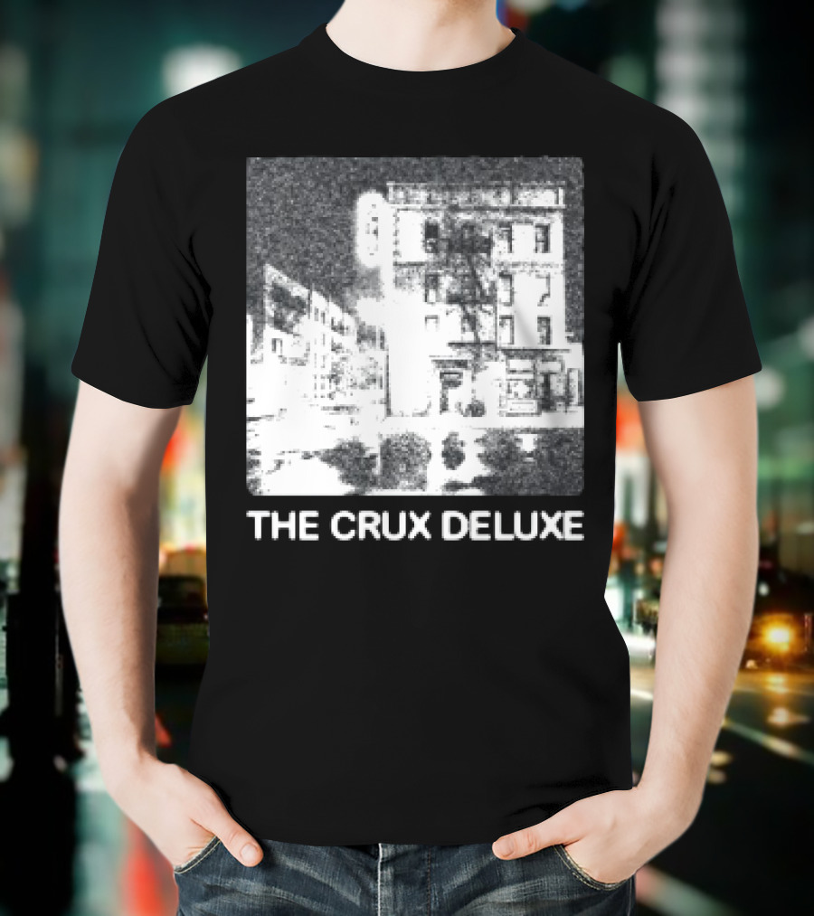 The Crux Deluxe Building Night Scene T-Shirt