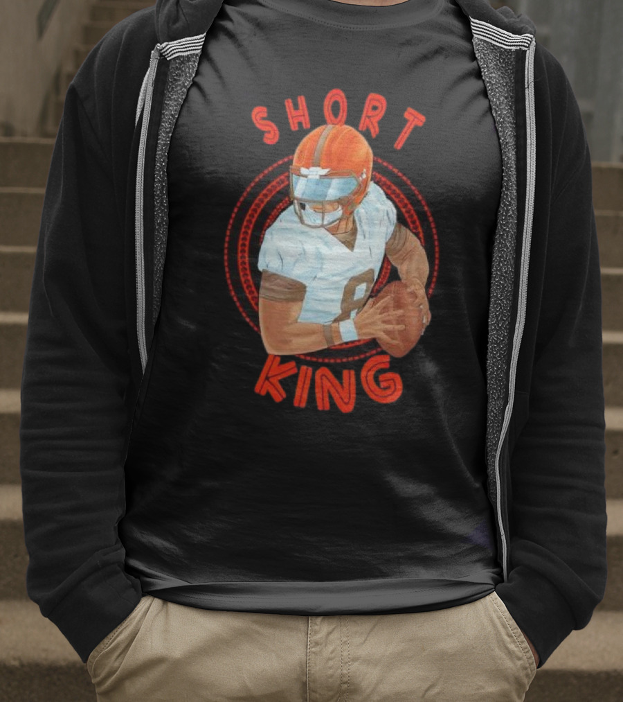 Cleveland Browns Short King Football Player Fan Favorite T-Shirt