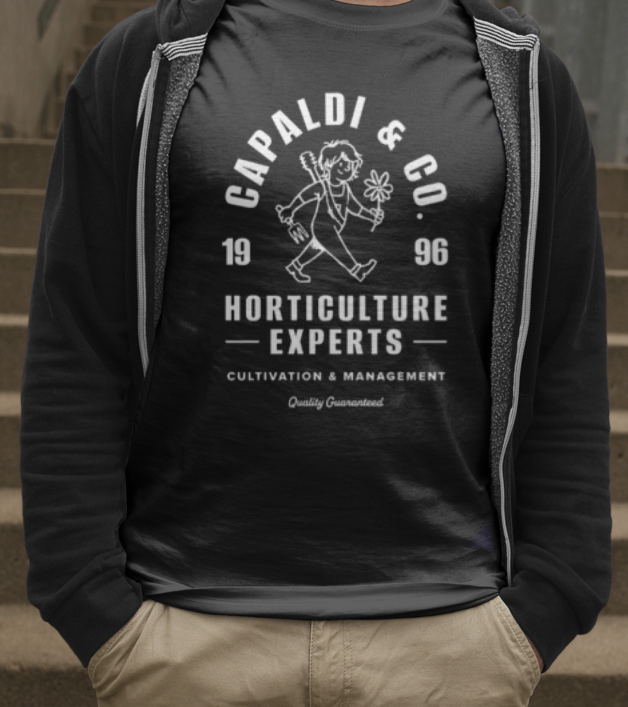 Capaldi And Co Horticulture Experts Cultivation And Management Retro 1996 Quality Guaranteed T-Shirt