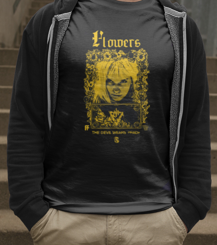 Flowers The Devil Wears Prada Eyes T-Shirt