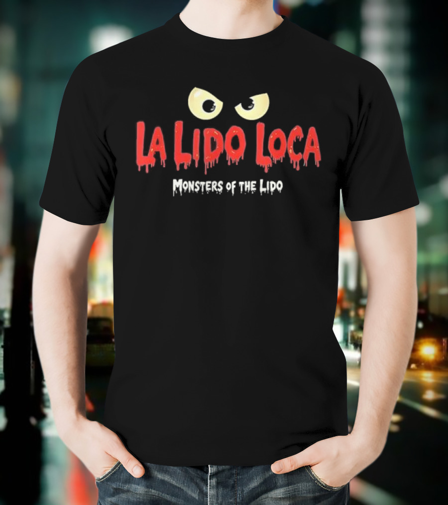 ```La Lido Loca Monsters Of The Lido Captain Kong``` T-Shirt
