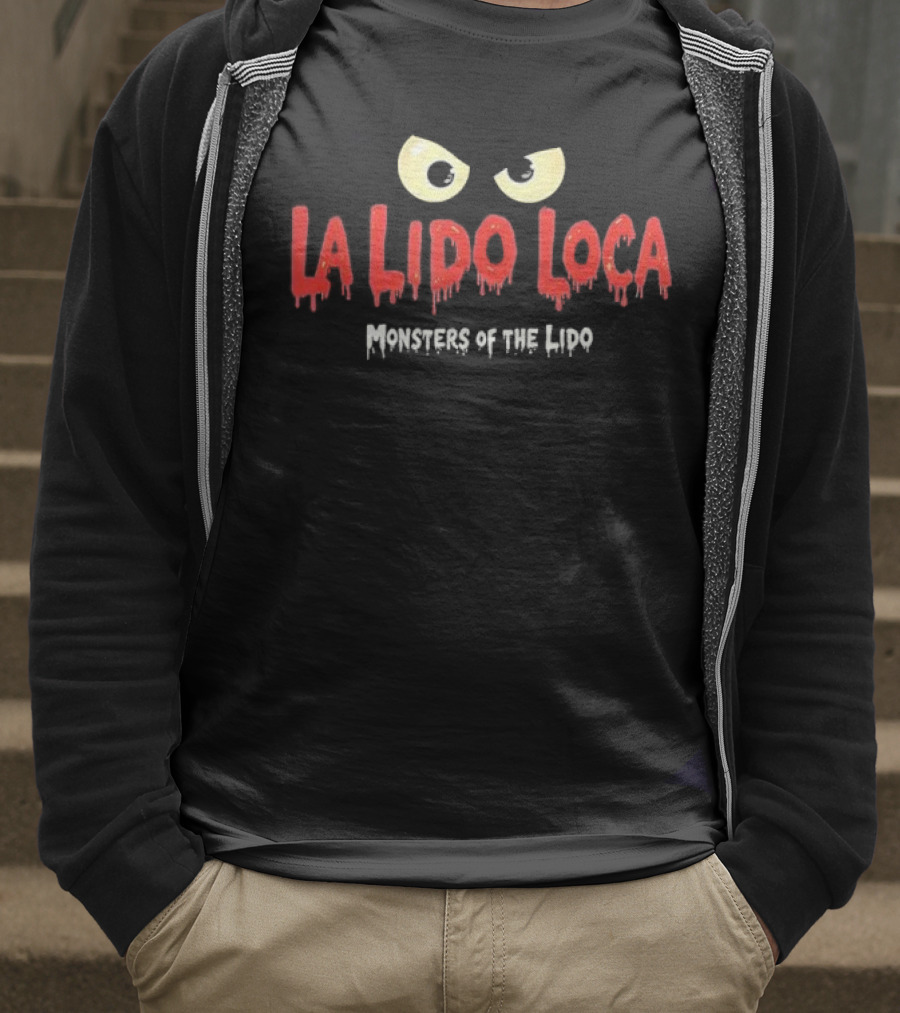```La Lido Loca Monsters Of The Lido Captain Kong``` T-Shirt