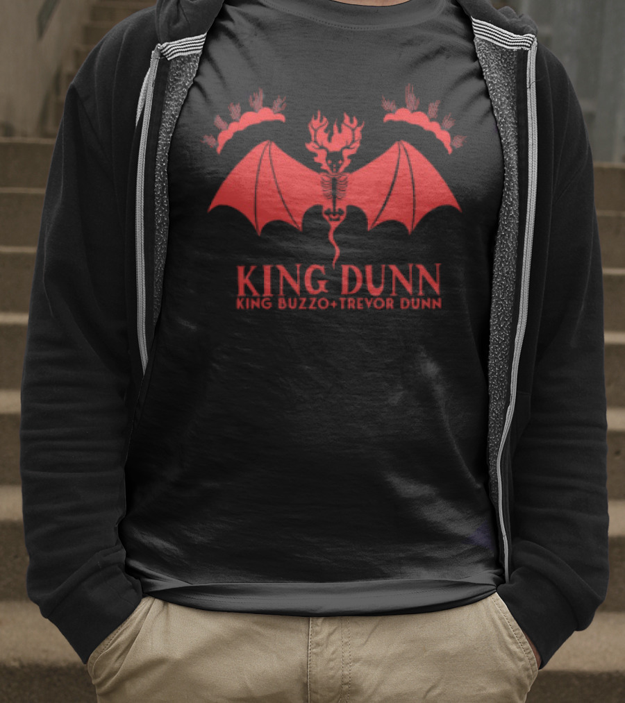 King Dunn King Buzzo Trevor Dunn Red Bat Imagery Melvinsdotcom T-Shirt