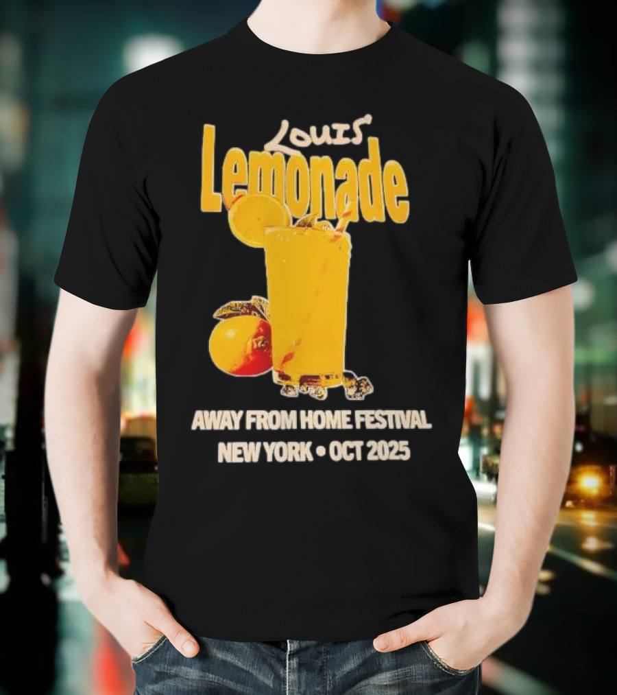 Louis’ Lemonade Away From Home Festival New York Oct 2025 T-Shirt