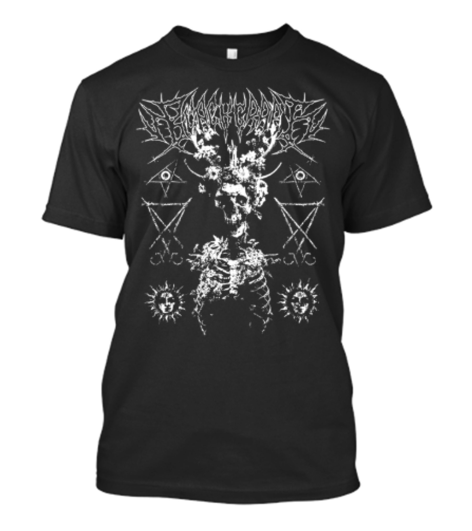 Midsommar Blasphemy Pagan Symbols Floral Ritual Nordic Patterns T-Shirt