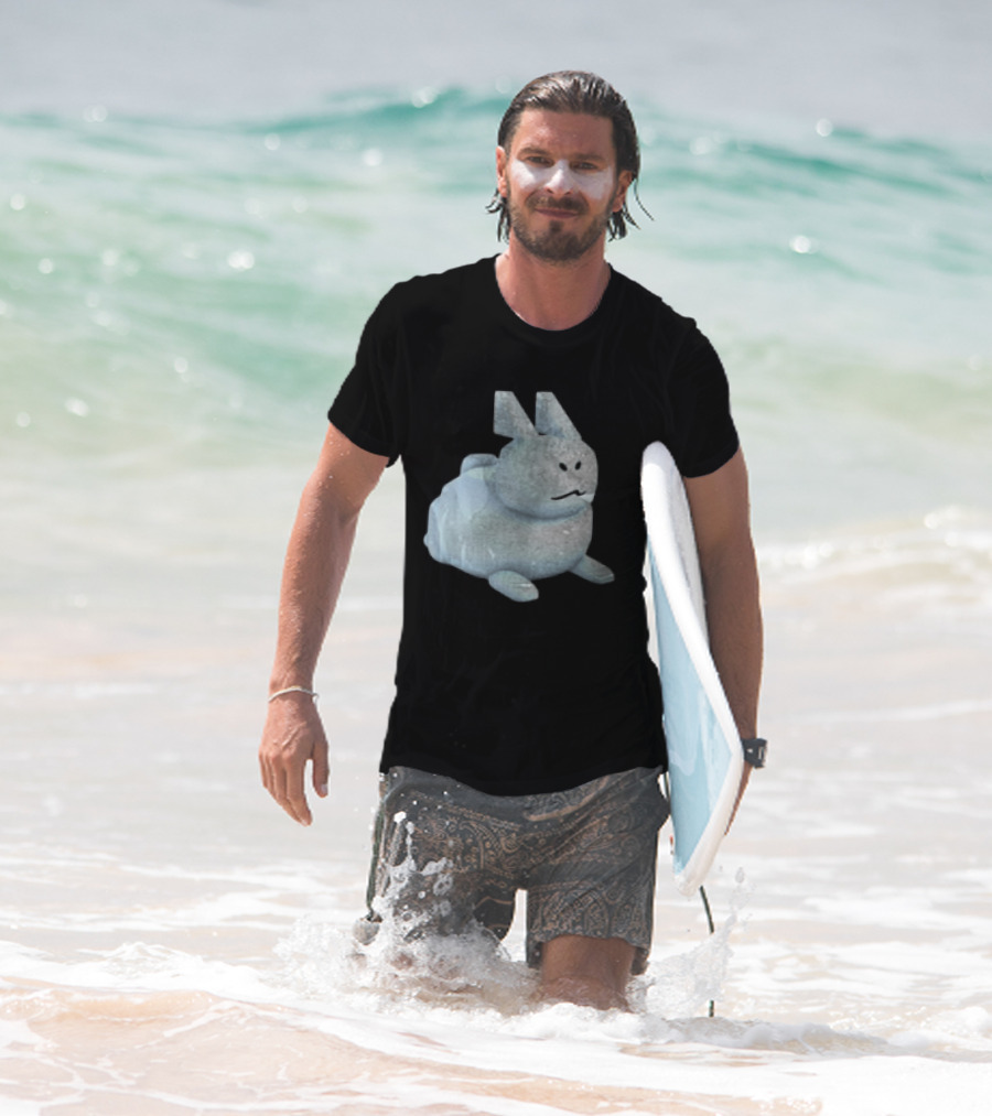 Reel Rebels Gubby Roblox Cute White Rabbit T-Shirt