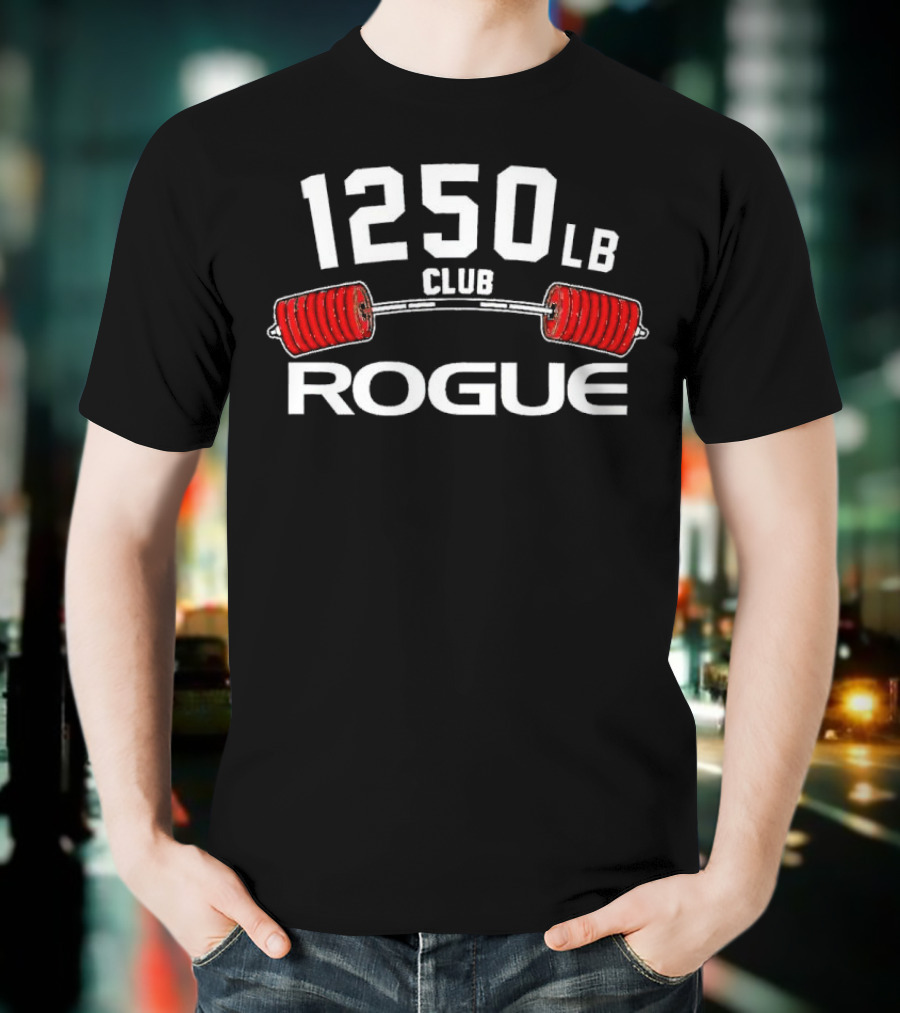1250 LB Club Rogue Barbell T-Shirt