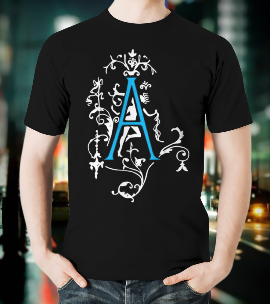 Addison Rae A Monogram With Floral Accents T-Shirt