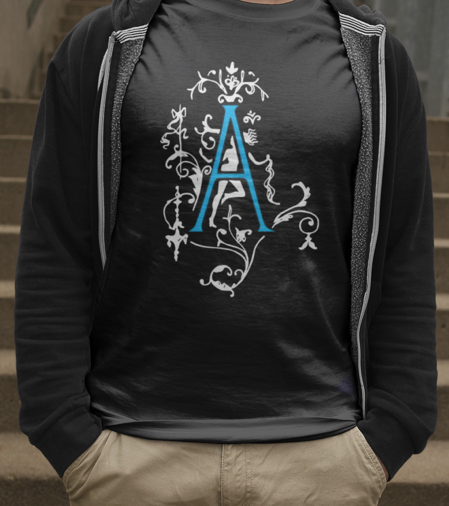 Addison Rae A Monogram With Floral Accents T-Shirt