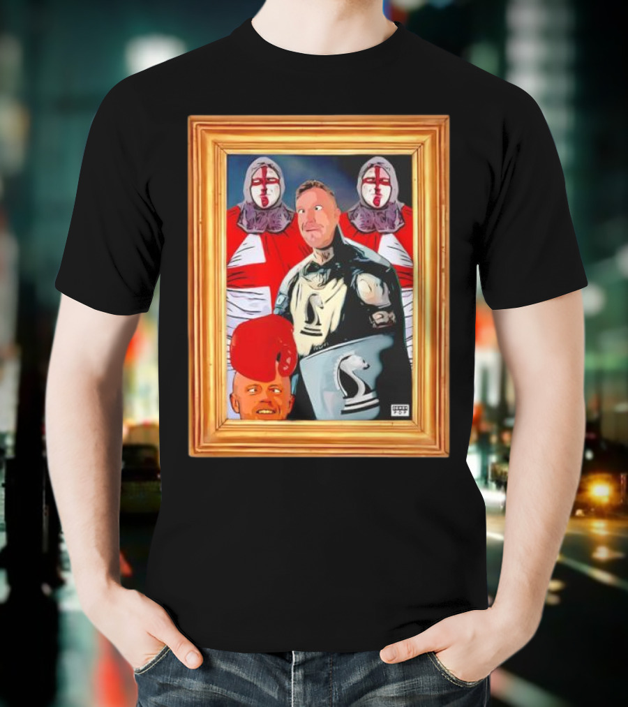 Bell Ends Of The Realm Knight Shield Boxing Legend T-Shirt