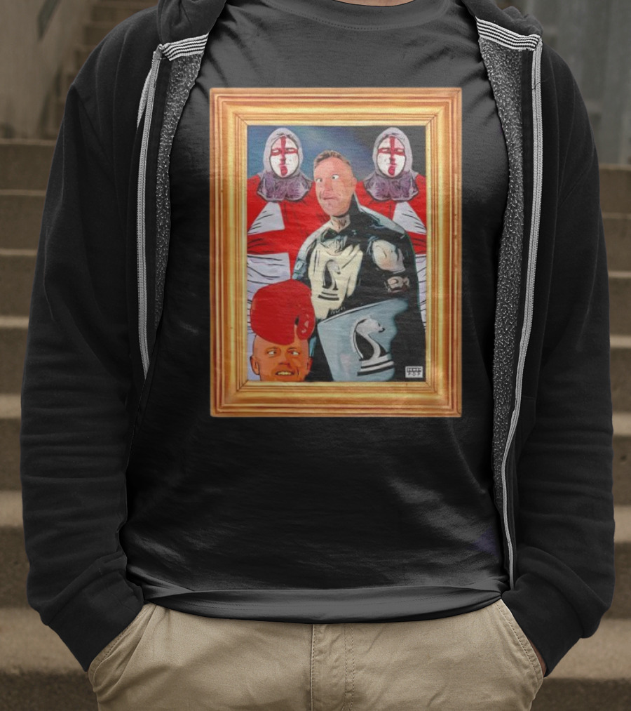 Bell Ends Of The Realm Knight Shield Boxing Legend T-Shirt