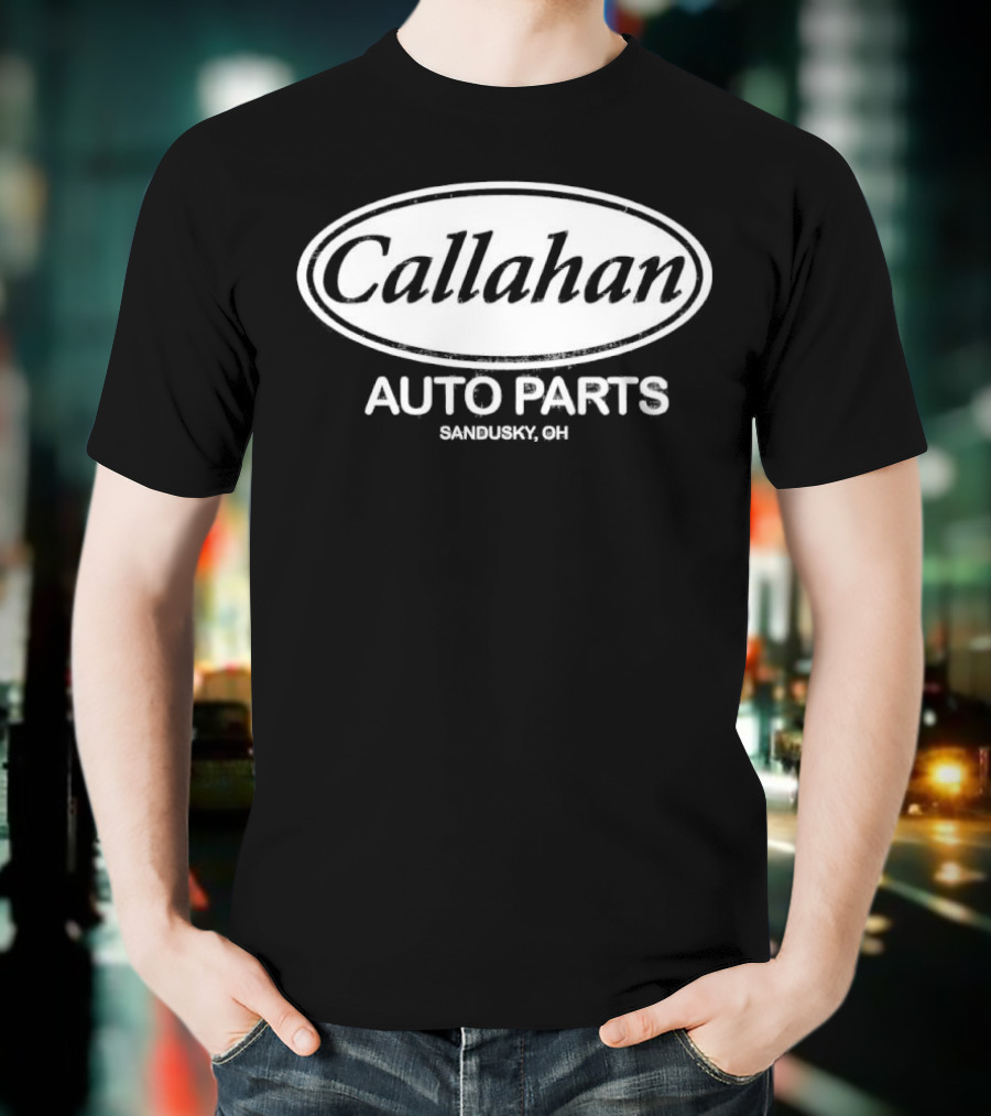 Callahan Auto Parts Sandusky OH Bestseller Retro Classic Vintage Style T-Shirt