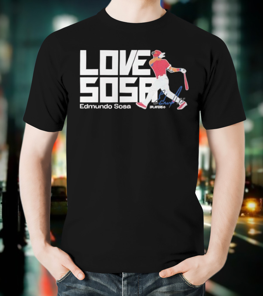 Edmundo Sosa Love Sosa Player Signature Collection T-Shirt