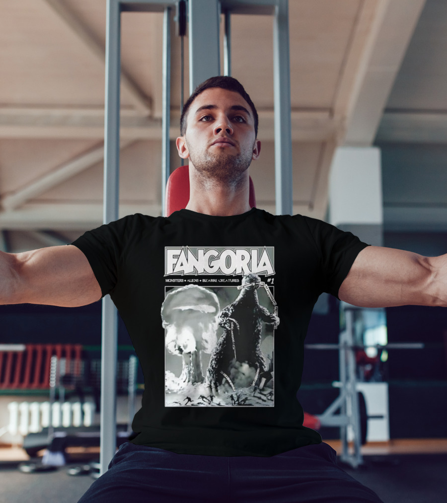 Fangoria Monsters Aliens Bizarre Creatures Godzilla T-Shirt