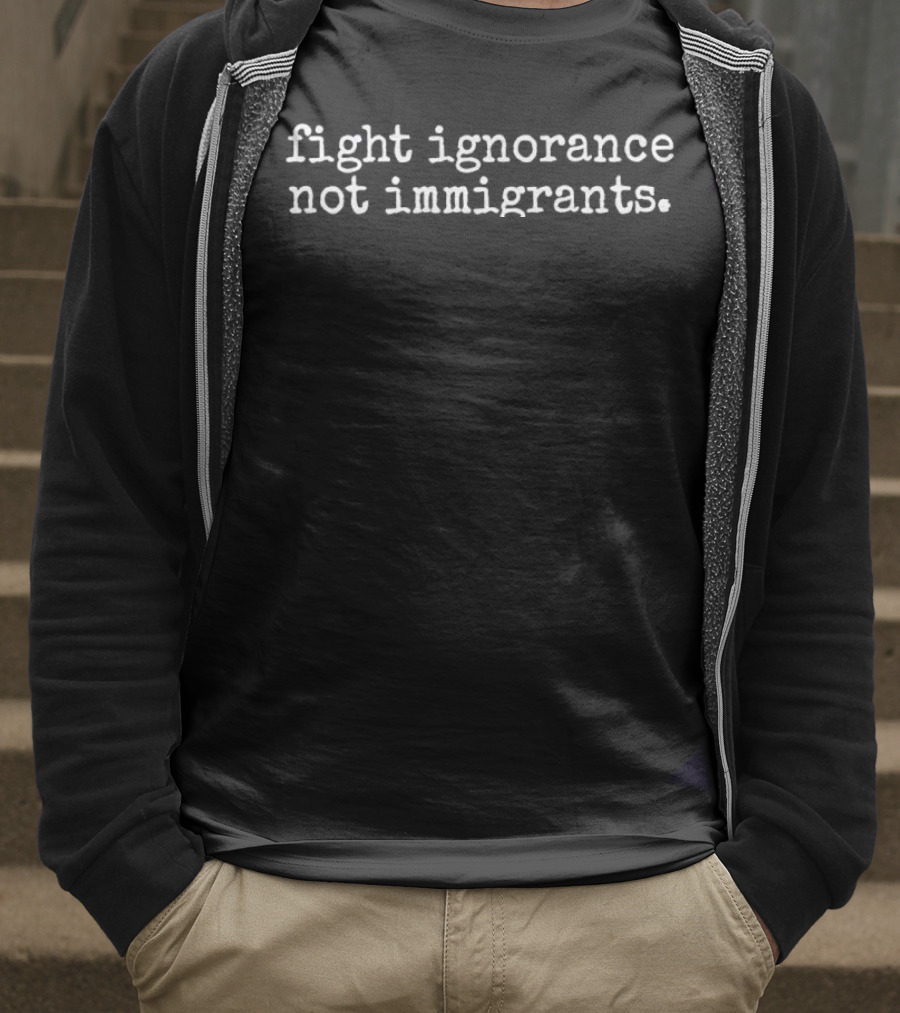 Support Immigrants Challenge Ignorance T-Shirt
