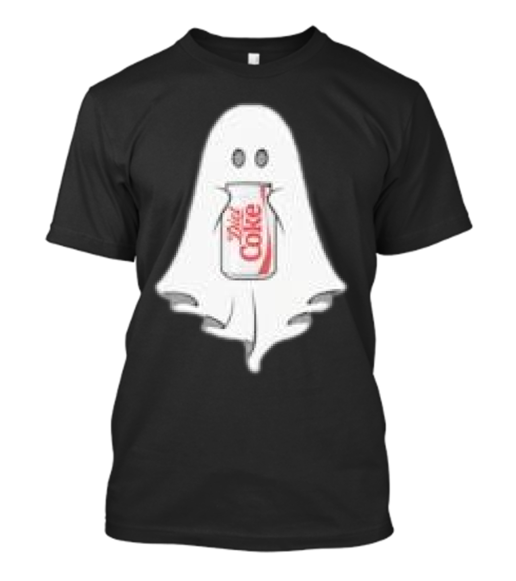 Ghost Drinking Diet Coke Can T-Shirt