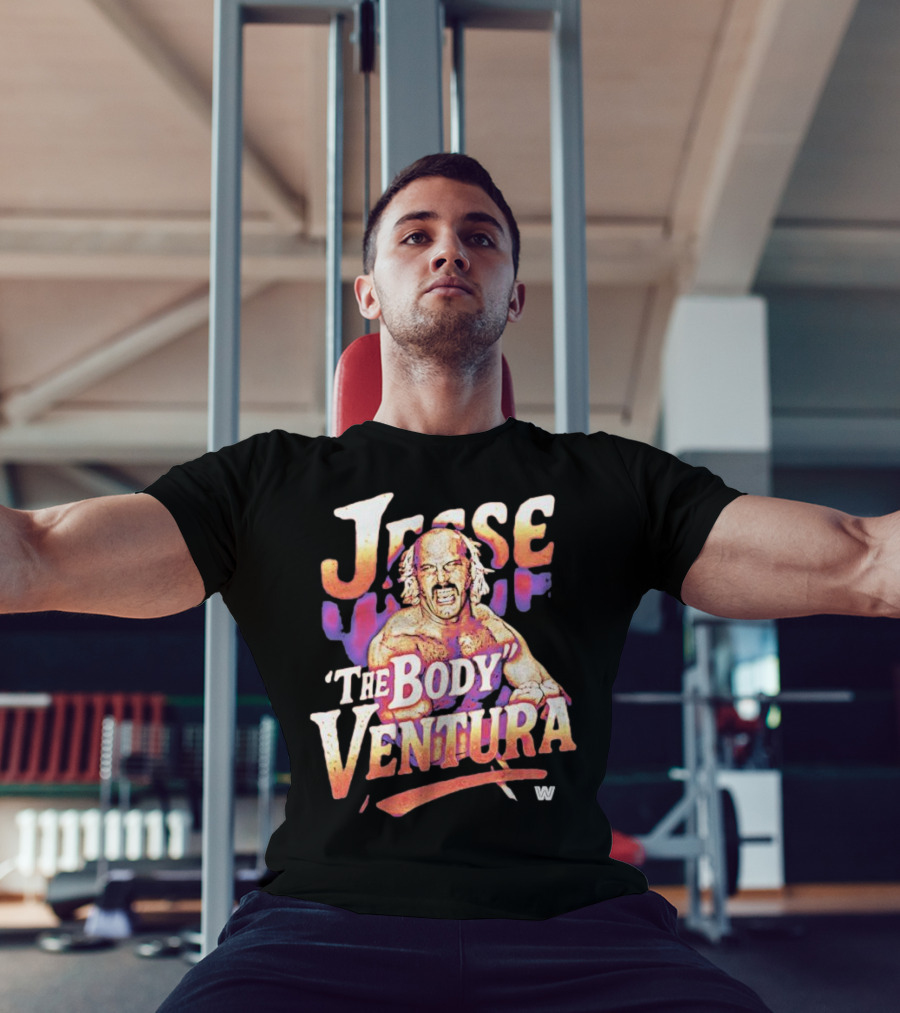 Jesse Ventura The Body Vintage Wrestling W T-Shirt