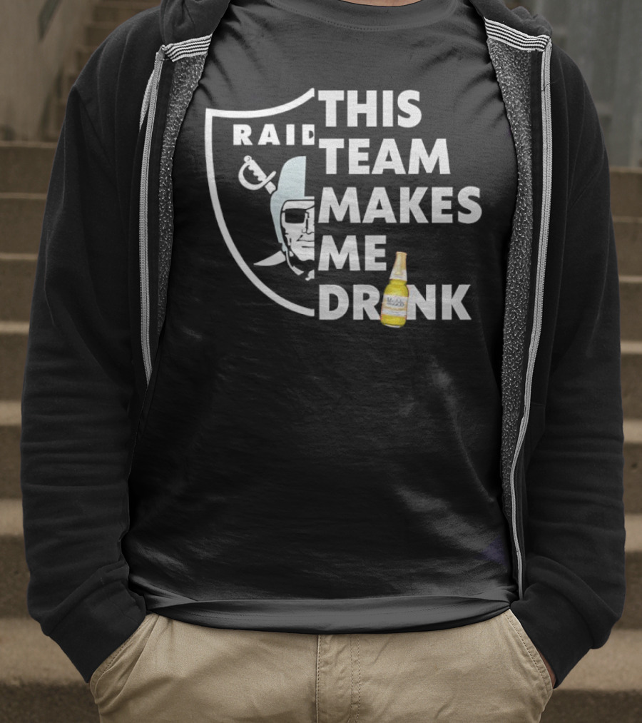 Las Vegas Raiders Beer Fun Game Day Humor T-Shirt