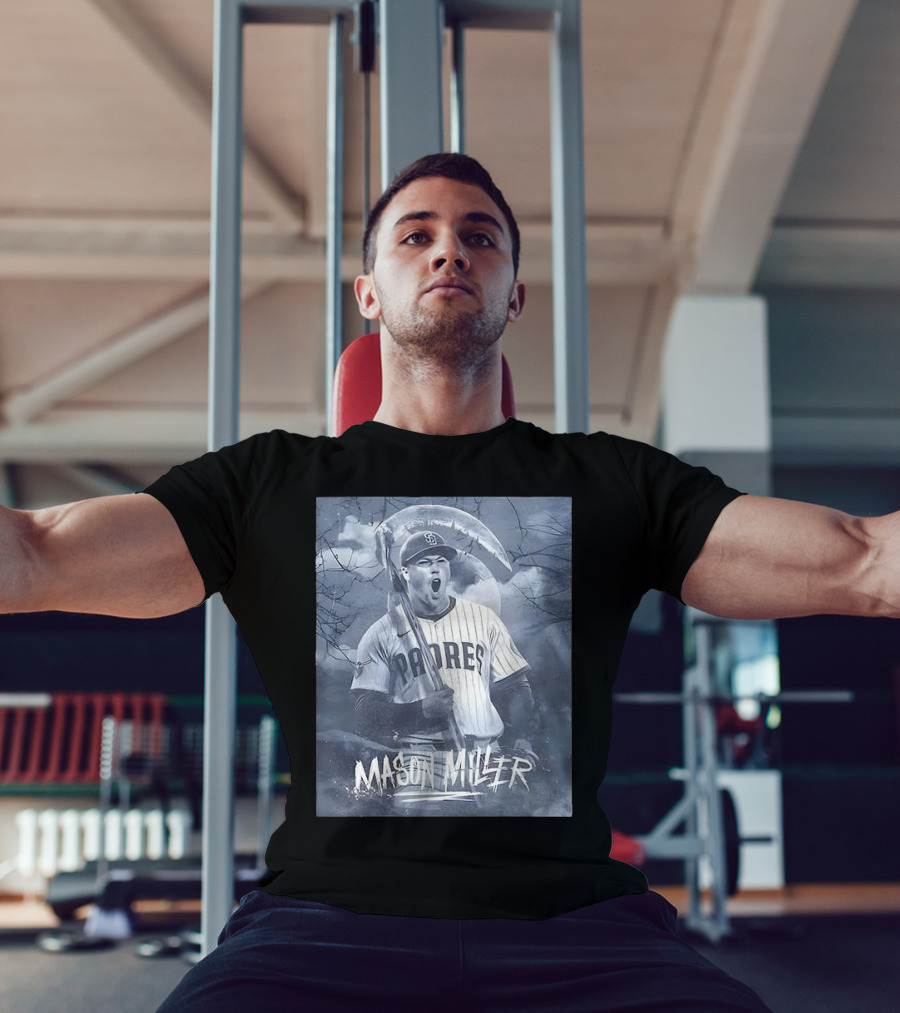 Mason Miller Padres Halloween Baseball 2025 T-Shirt