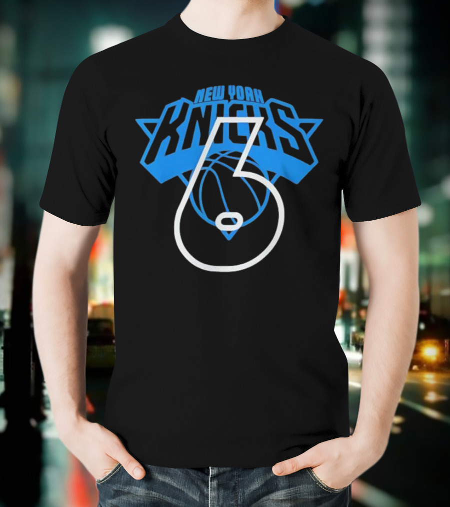 NBA New York Knicks 5 Basketball Craze Attack T-Shirt