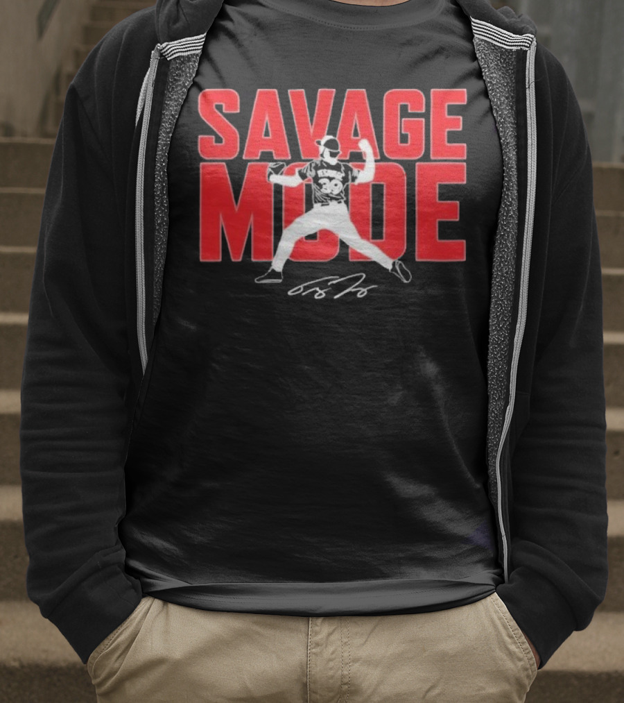 Savage Mode Trey Yesavage Toronto Blue Jays Signature T-Shirt