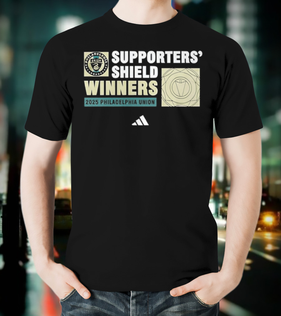 Supporters’ Shield Winners 2025 Philadelphia Union T-Shirt